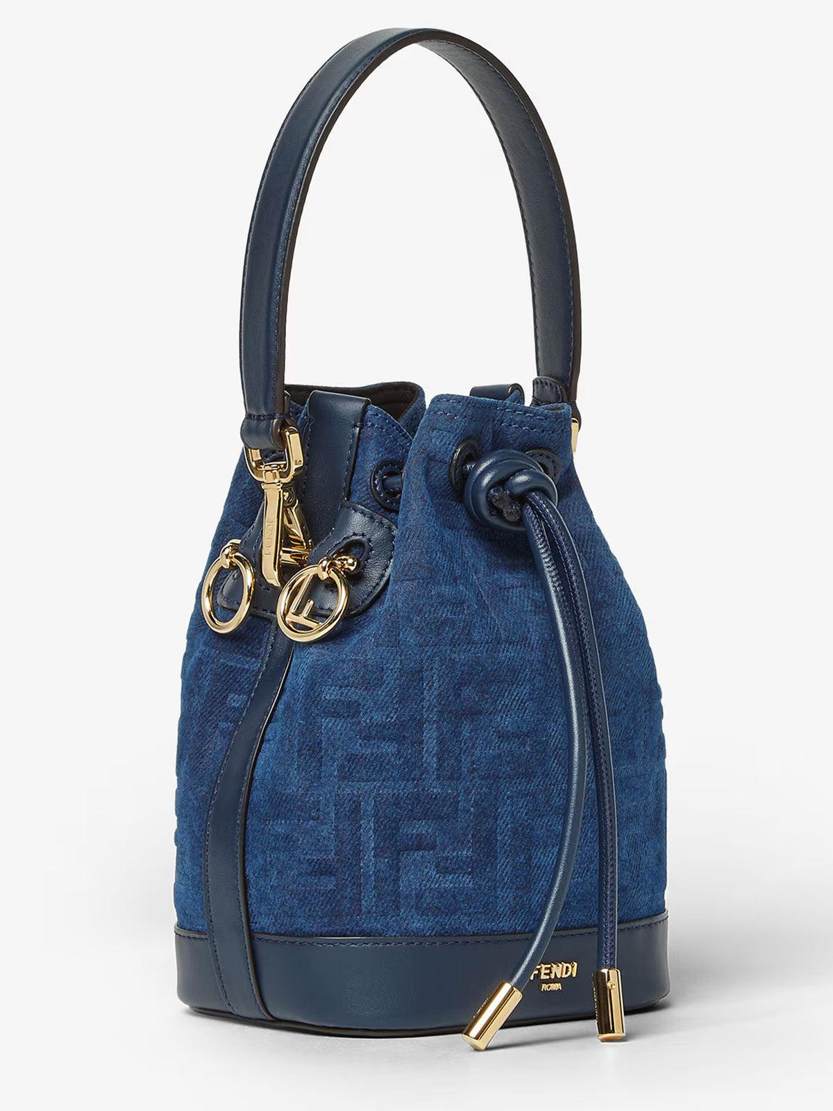 Mon Tresor in flocked denim ff