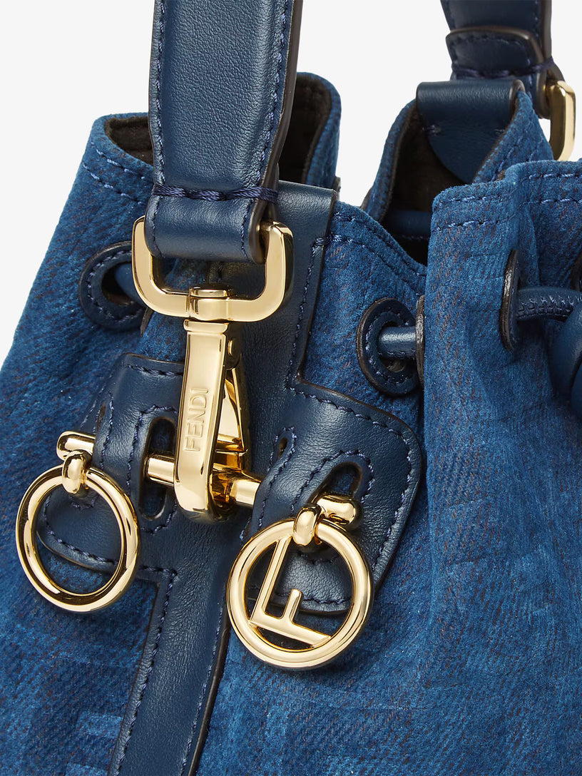 Mon Tresor in flocked denim ff