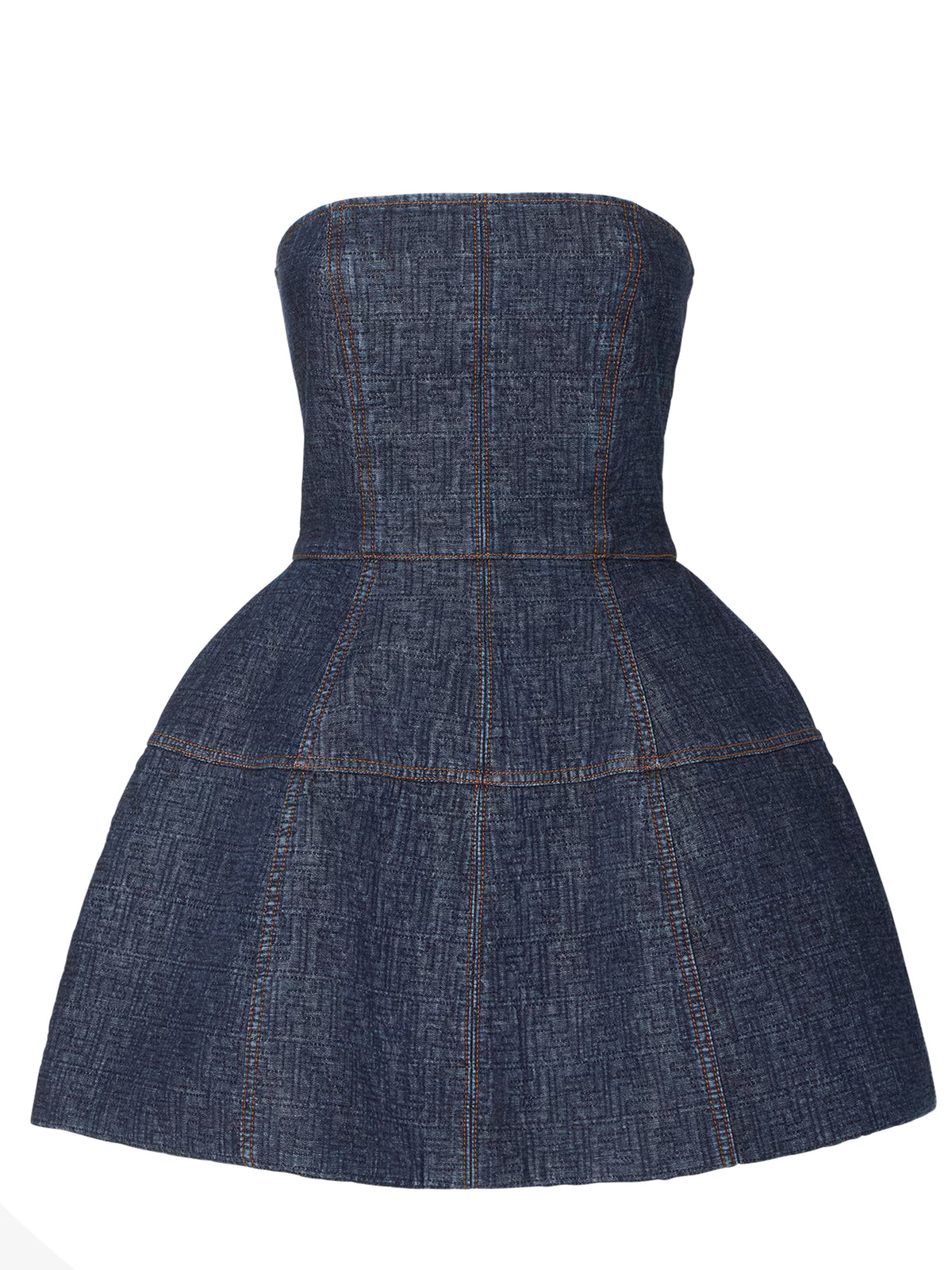 FF denim dress