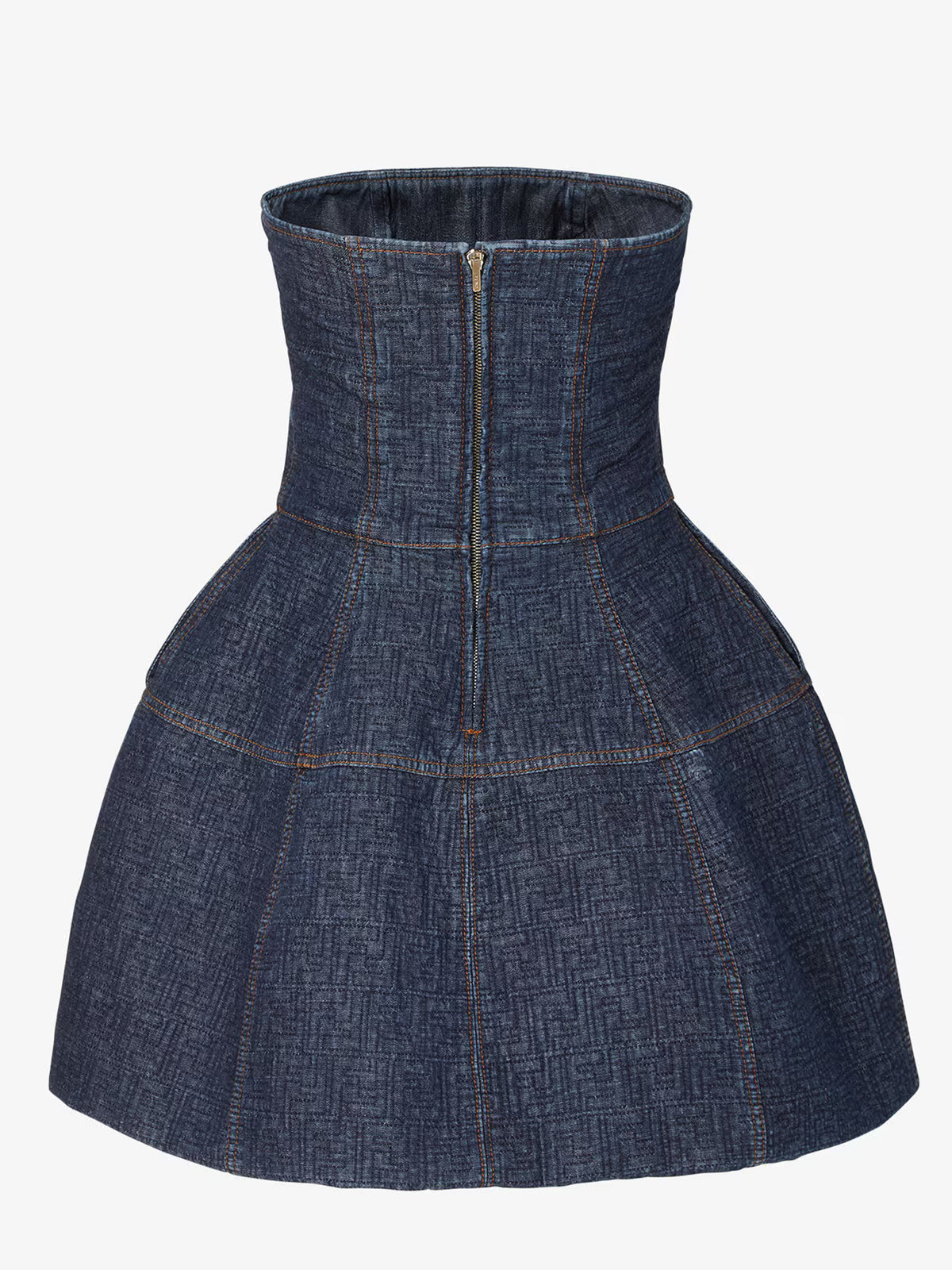 FF denim dress