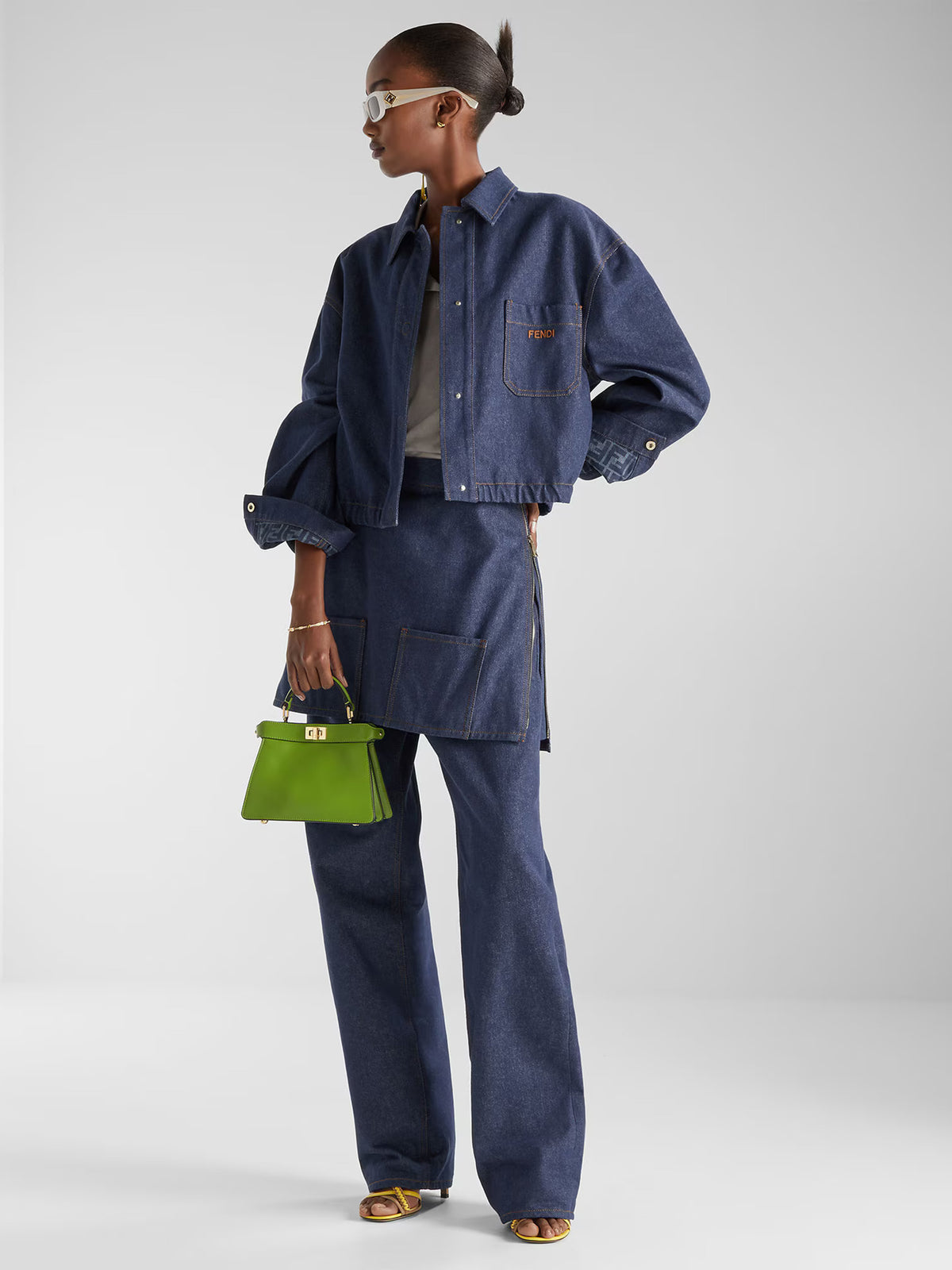 Minigonna in denim