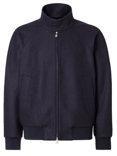 Cashmere bomber jacket