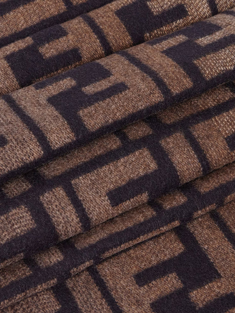 FF wool and cashmere scarf