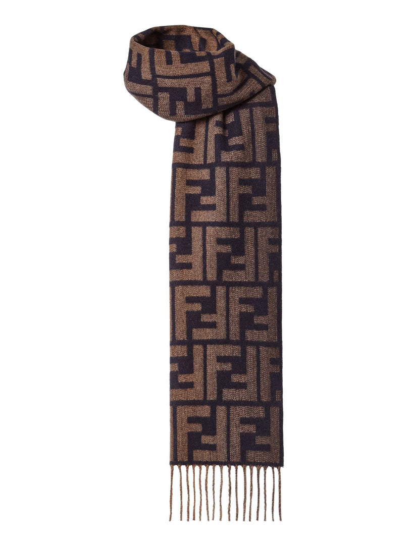 FF wool and cashmere scarf