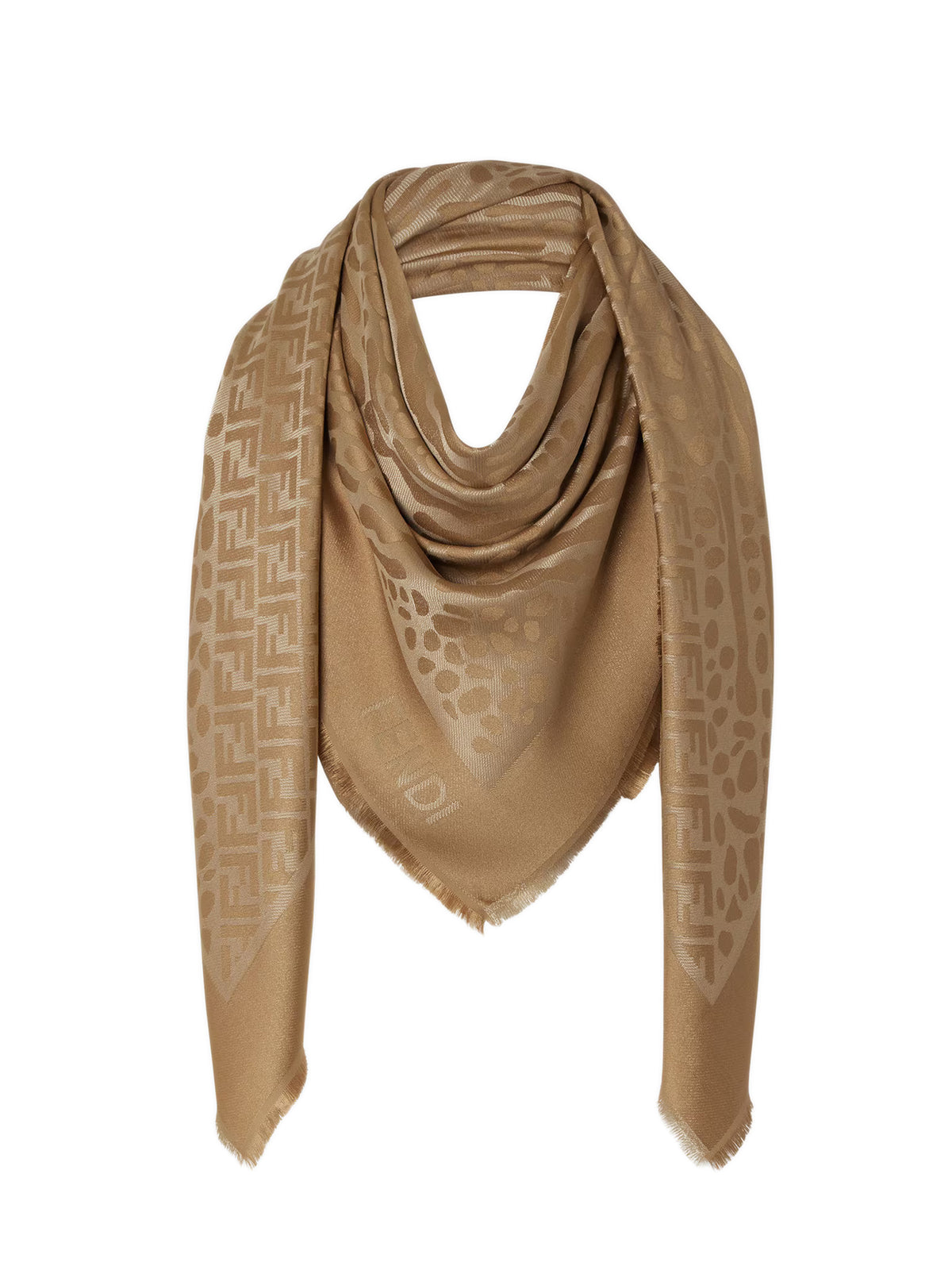 Wool and silk shawl