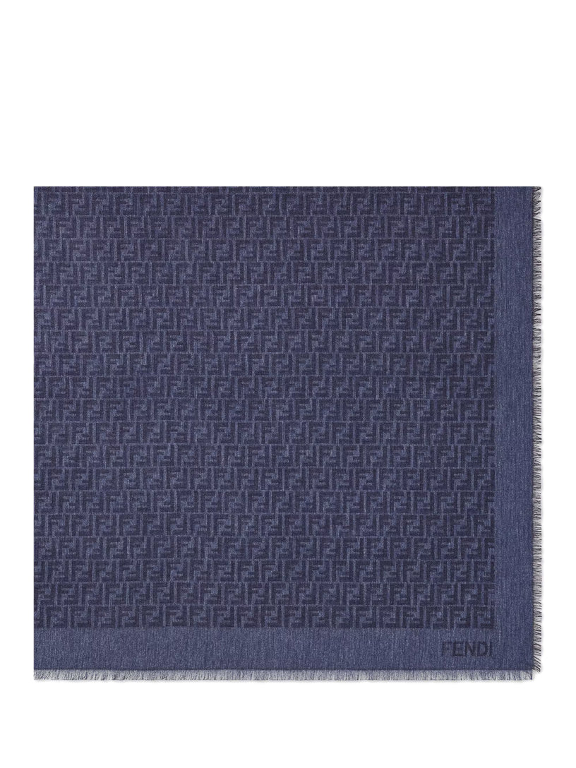 FF cotton and wool shawl