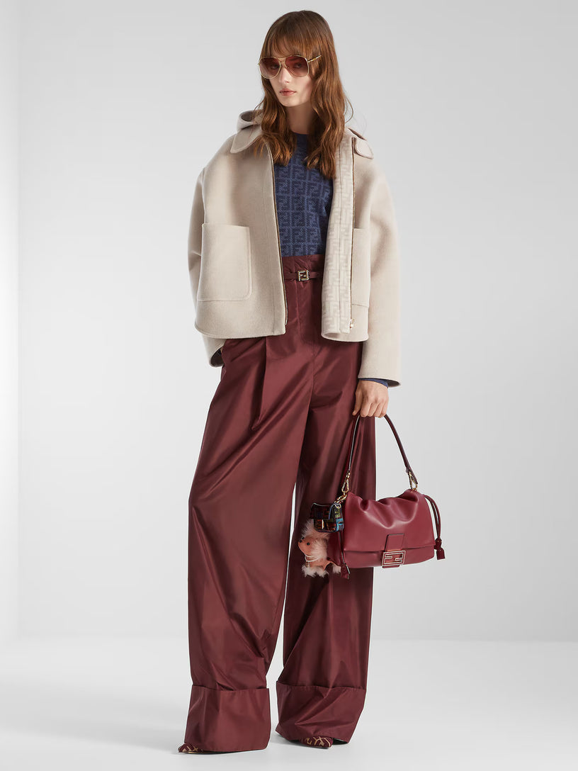 Wool and silk FF jumper