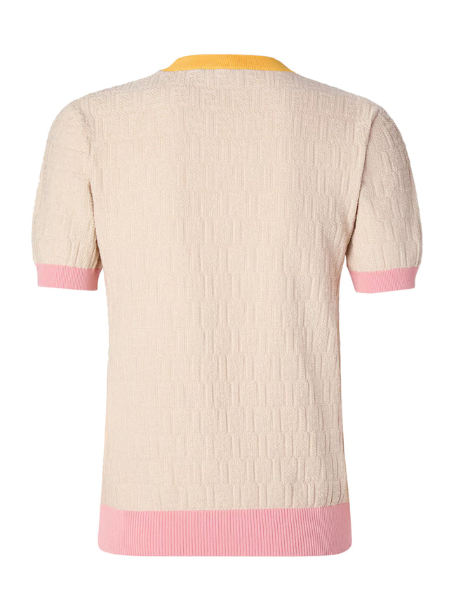 Maglia in cotone e seta