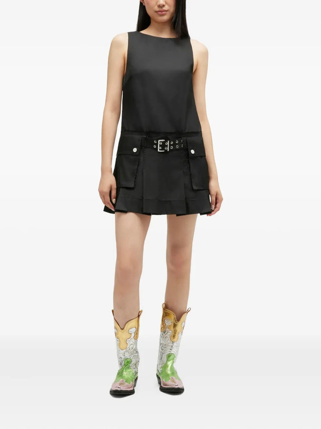 Duchesse Nylon Mini Dress