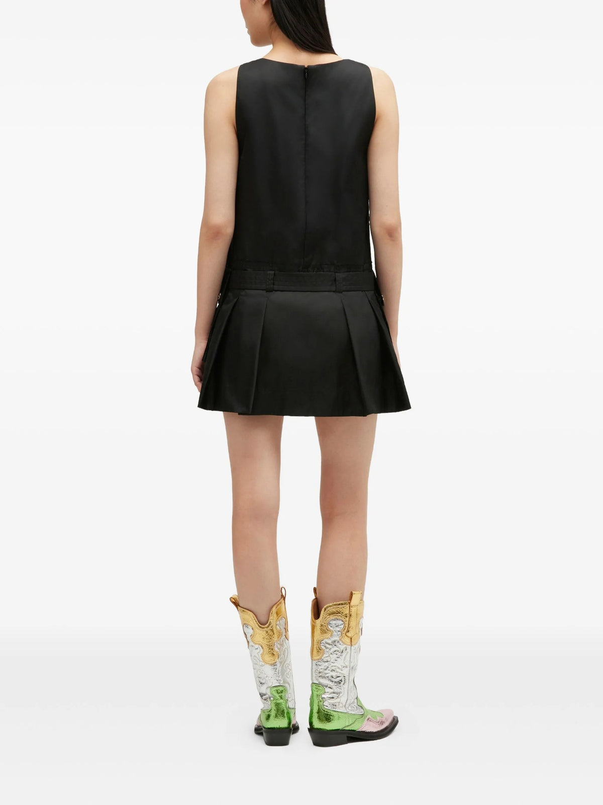 Duchesse Nylon Mini Dress