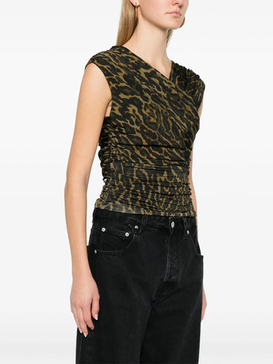 Leopard top