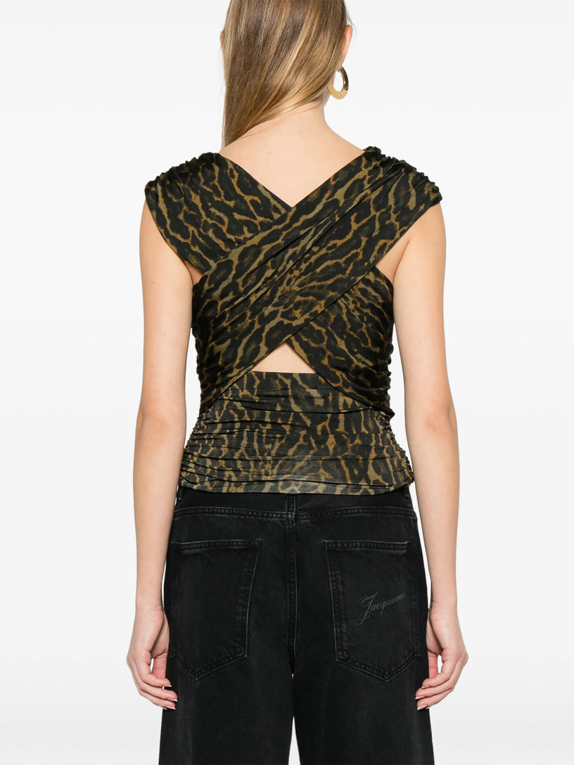 Leopard top