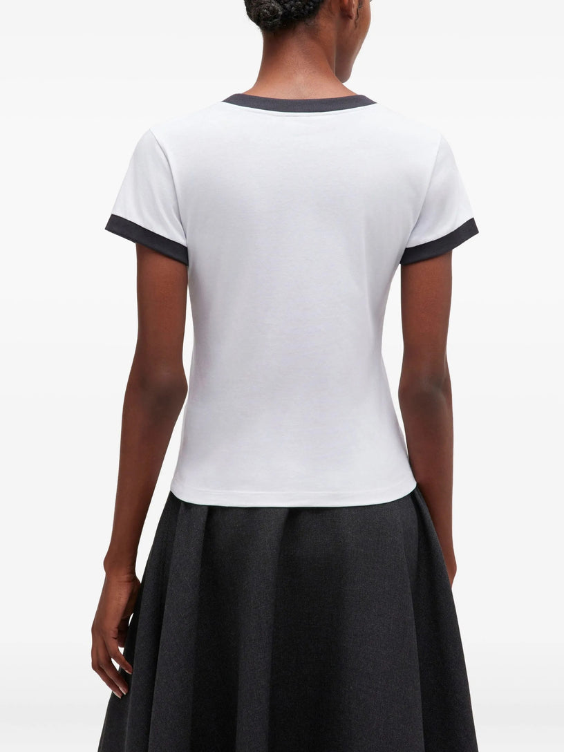 Cropped Kitty T-shirt