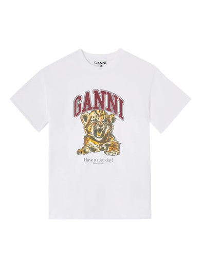 Beaded tiger t-shirt