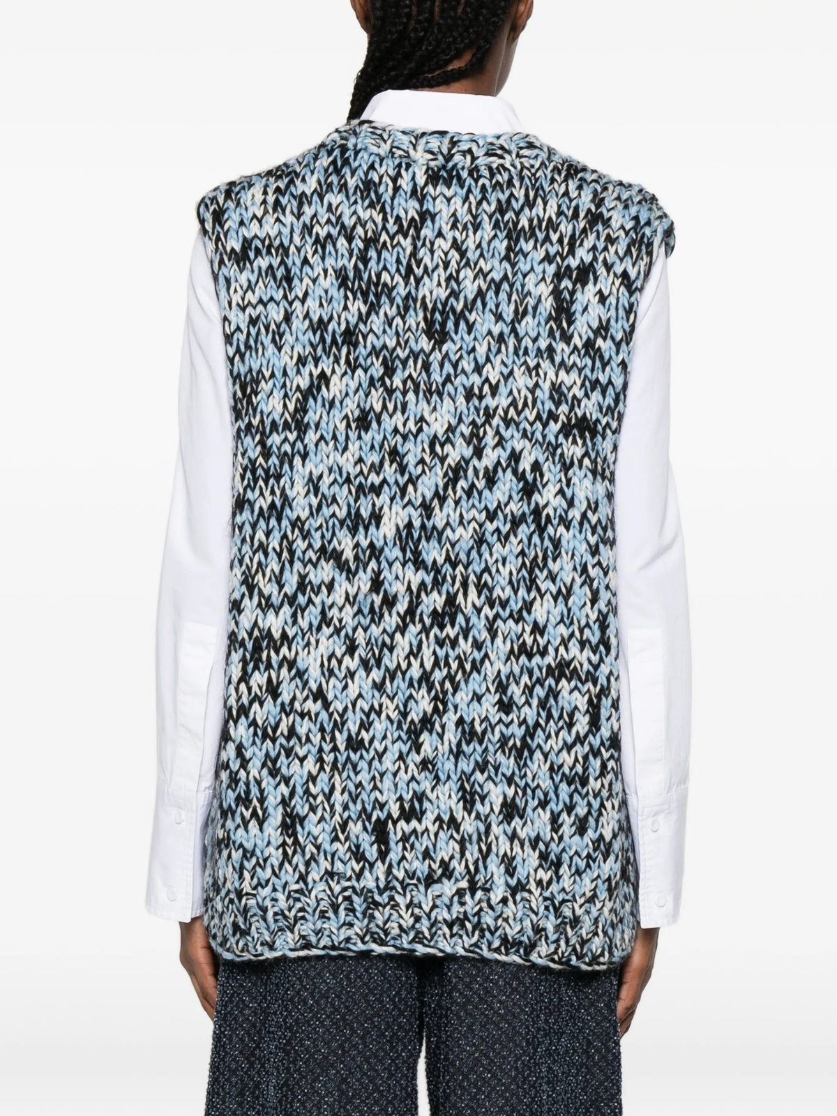 Vest with graphic print