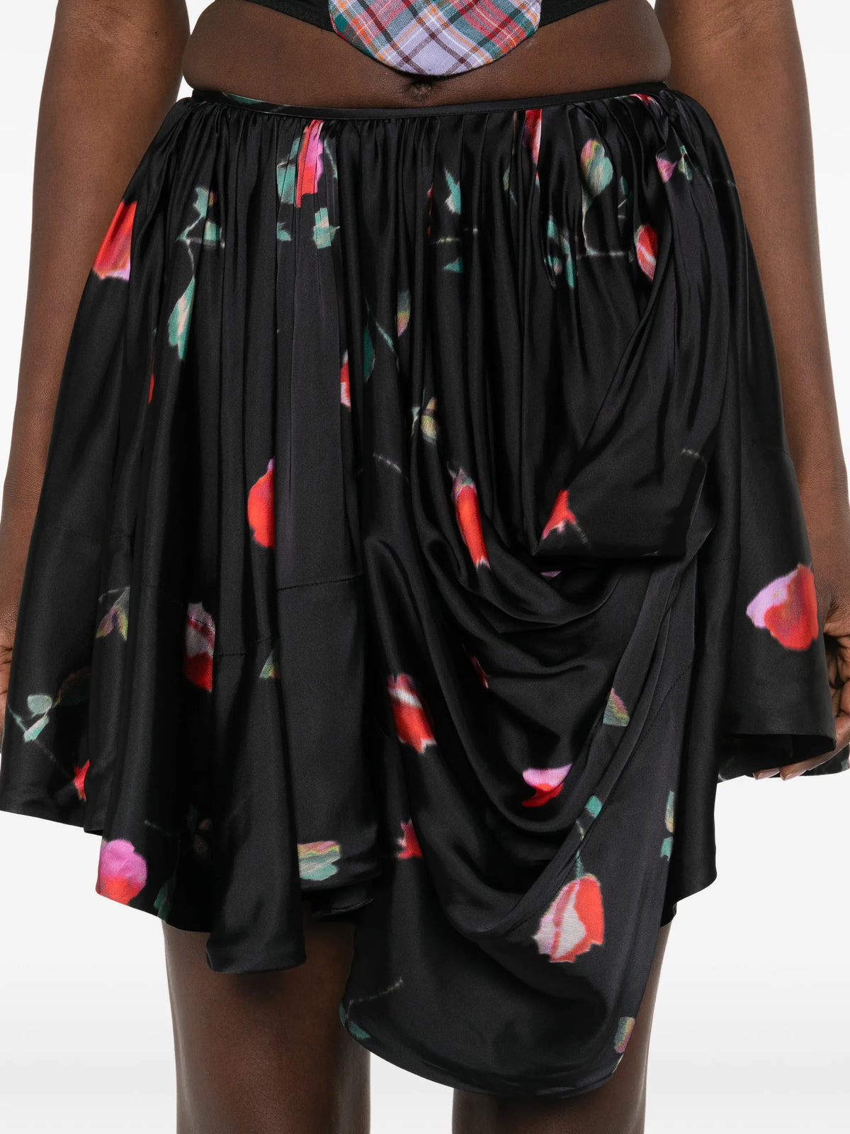 Printed miniskirt