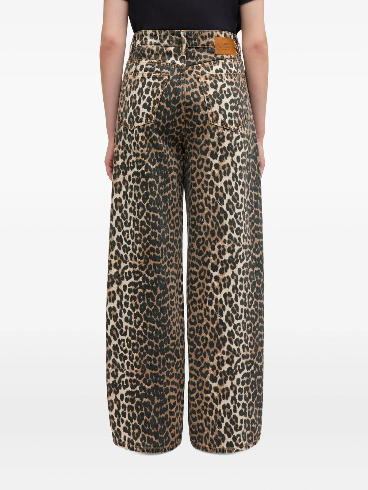 Lari leopard print jeans