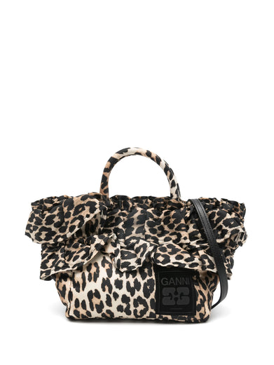 Leopard tote bag