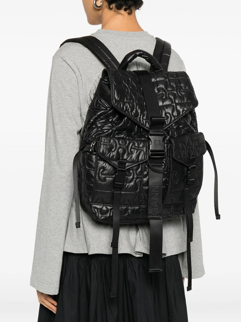 Re-Tech Quilted Backpack