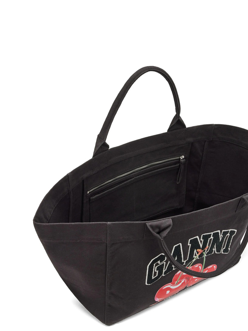 XXL Black Cherry Tote Bag