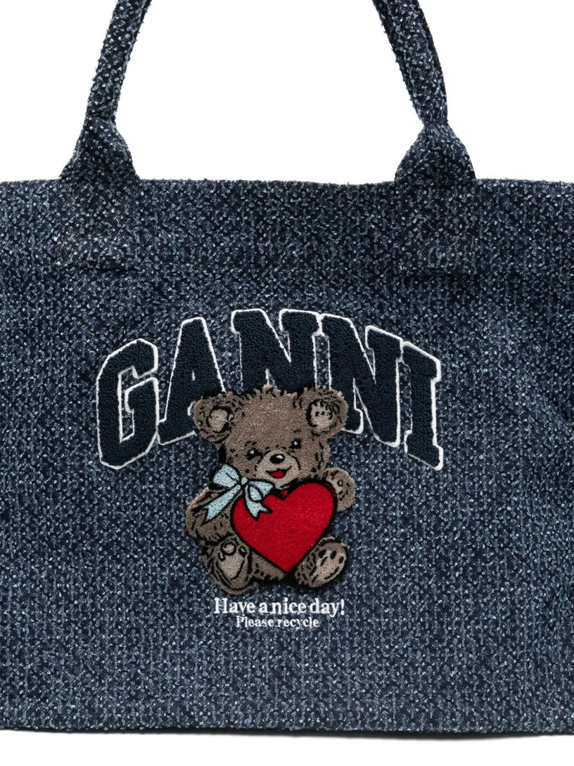 Denim tote bag