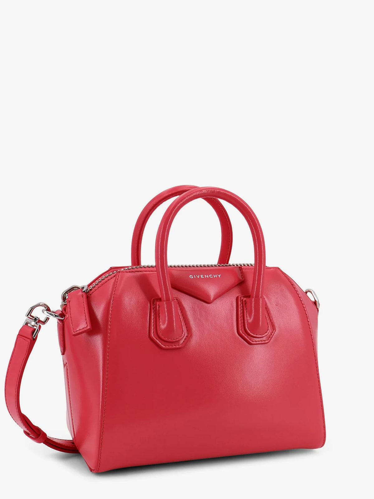Mini Antigona bag in Box leather