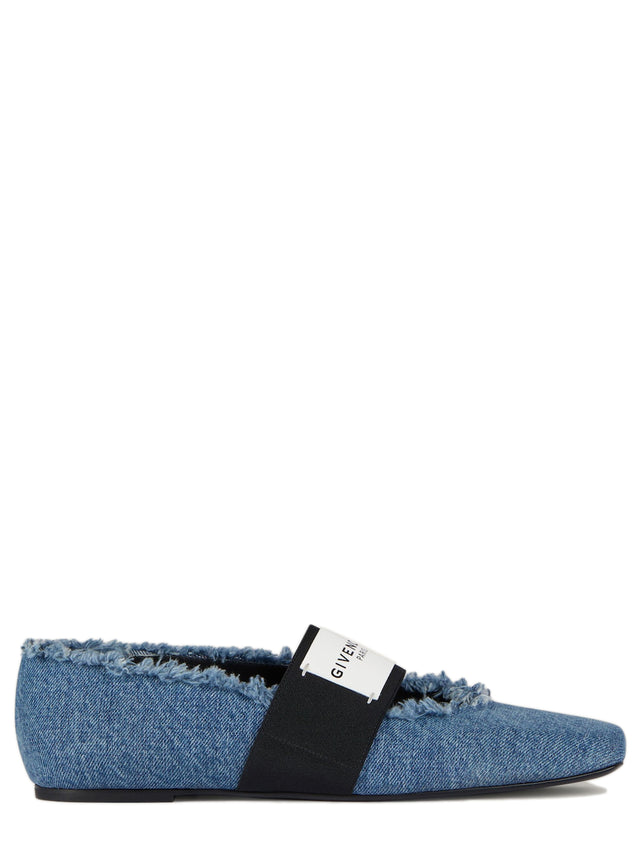 Ballerine Sliced Square in denim