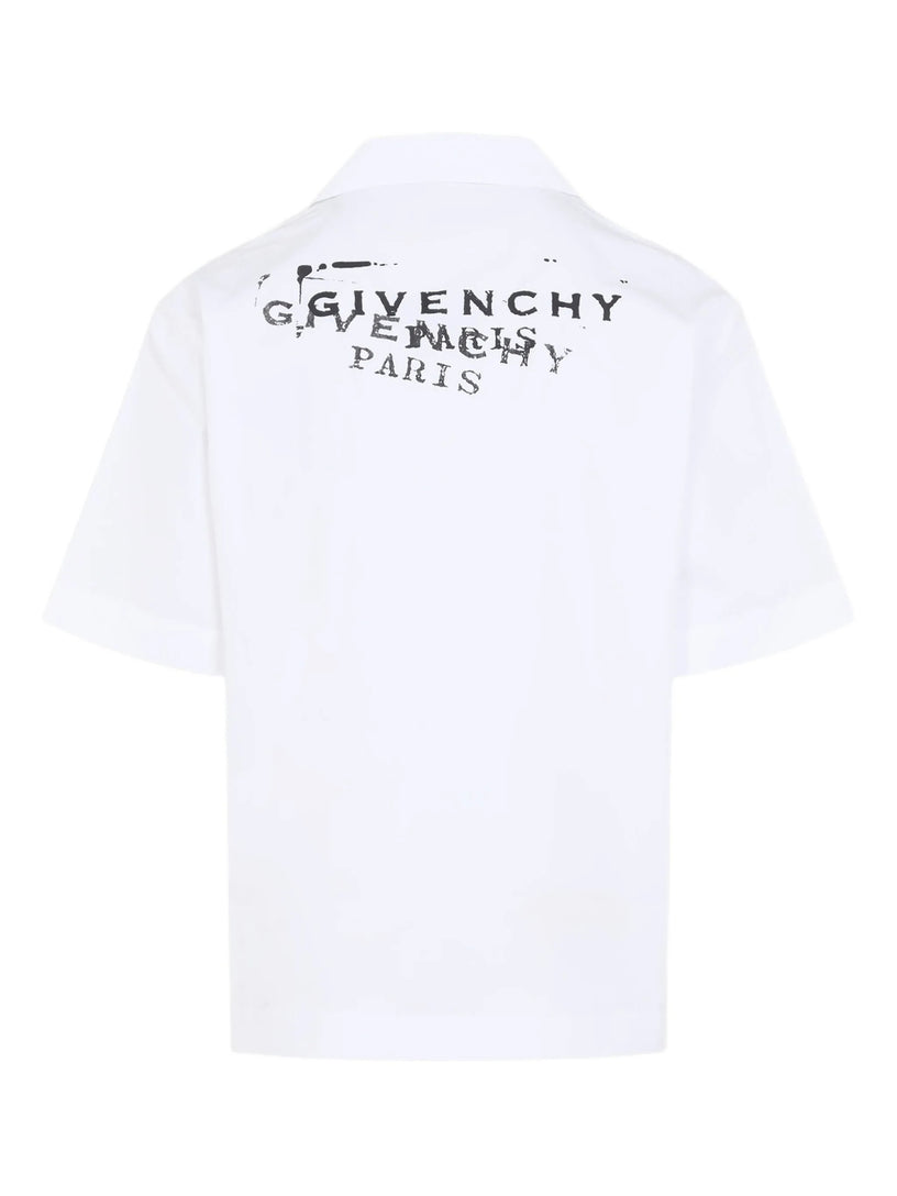 Shirt with GIVENCHY Stamp print