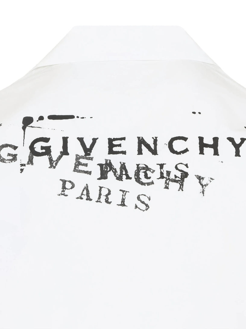 Shirt with GIVENCHY Stamp print