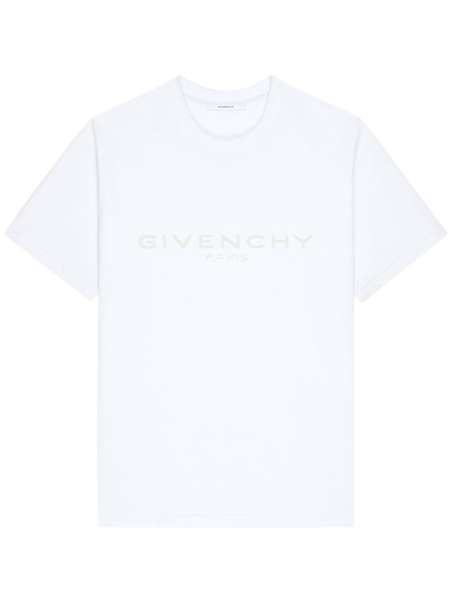 T-shirt with GIVENCHY Paris jacquard