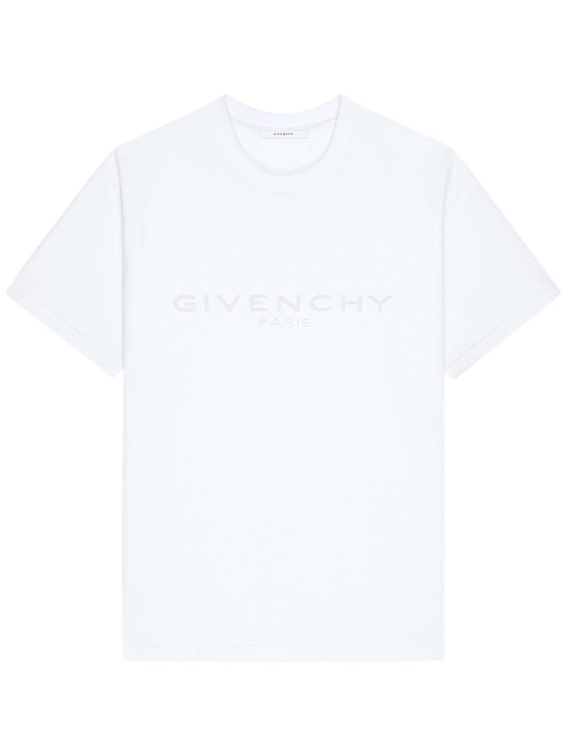 T-shirt with GIVENCHY Paris jacquard