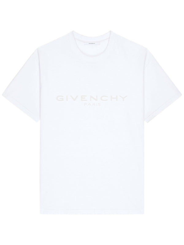 T-shirt with GIVENCHY Paris jacquard