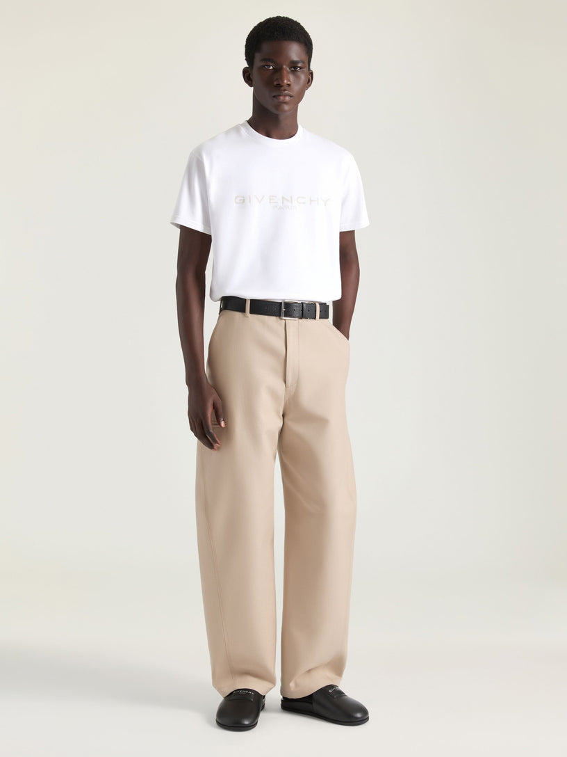 T-shirt with GIVENCHY Paris jacquard