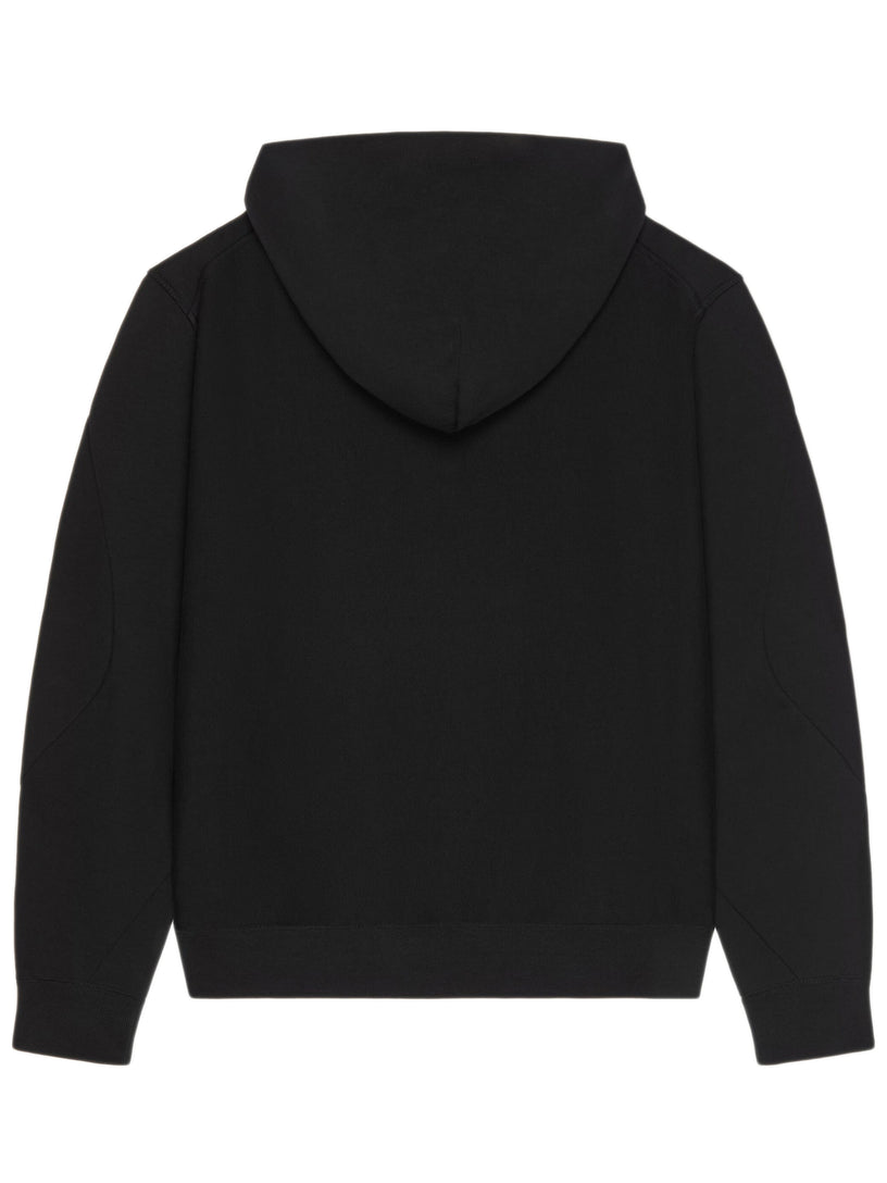 Couture Seam hoodie in fleece embroidered GIVENCHY Paris