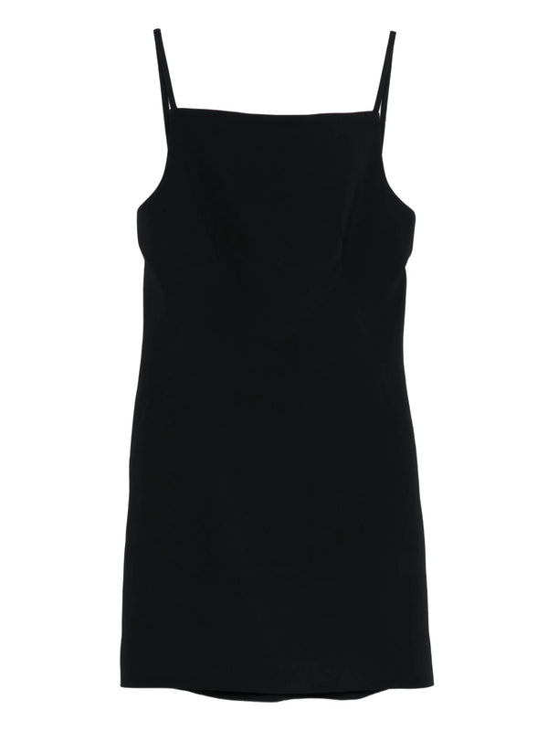 Abito mini con spacco