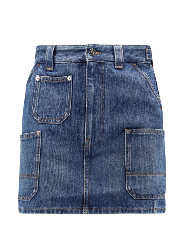 Mini cargo skirt