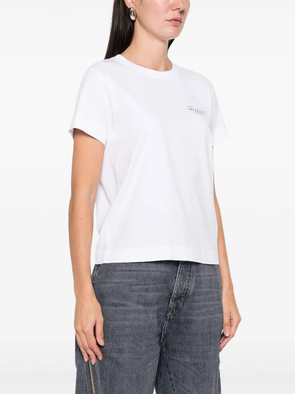 T-shirt with GIVENCHY Stamp print