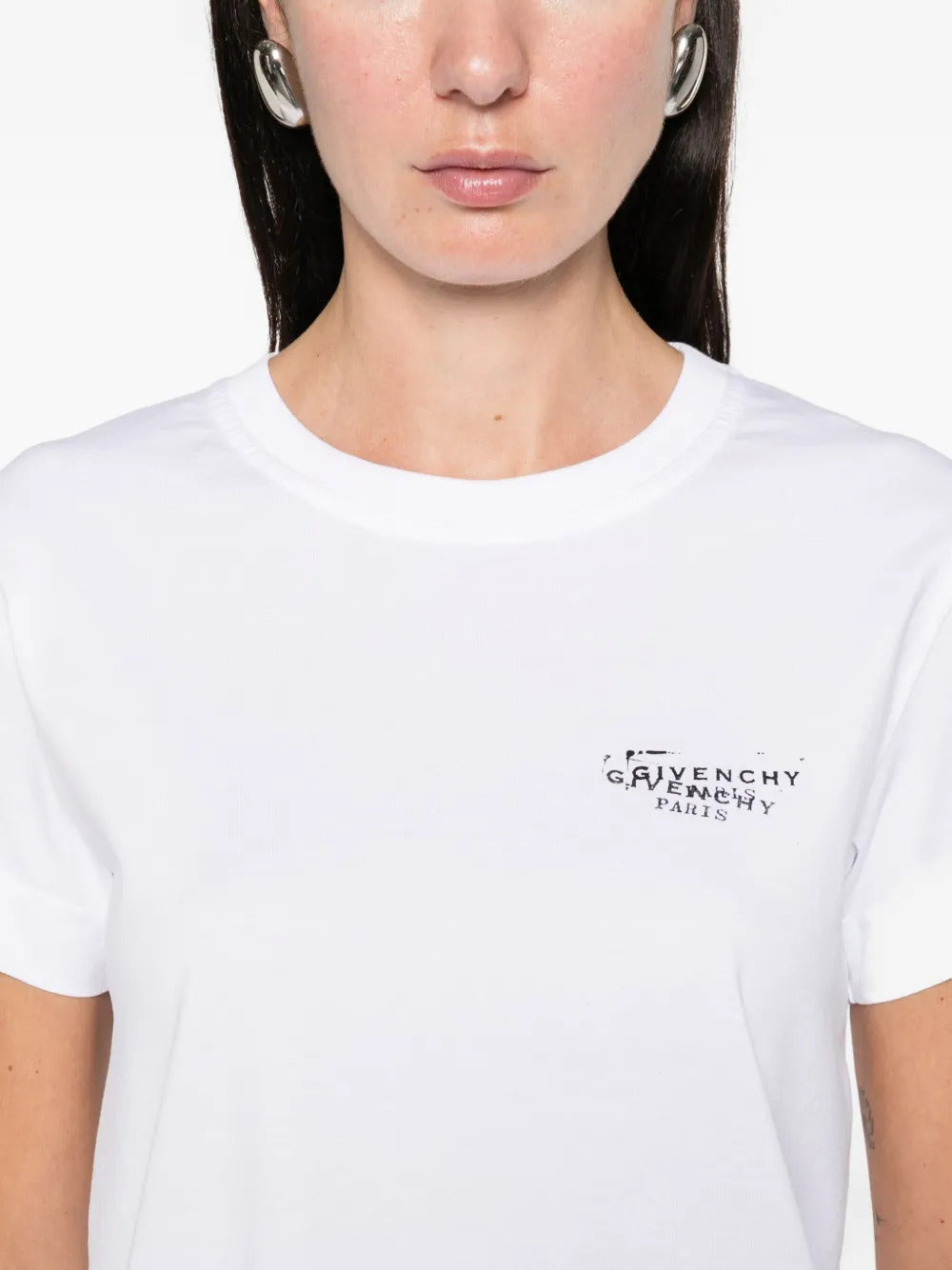 T-shirt with GIVENCHY Stamp print