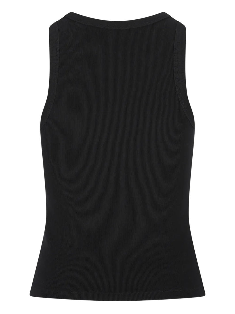Slim fit tank top in cotton with GIVENCHY Paris print