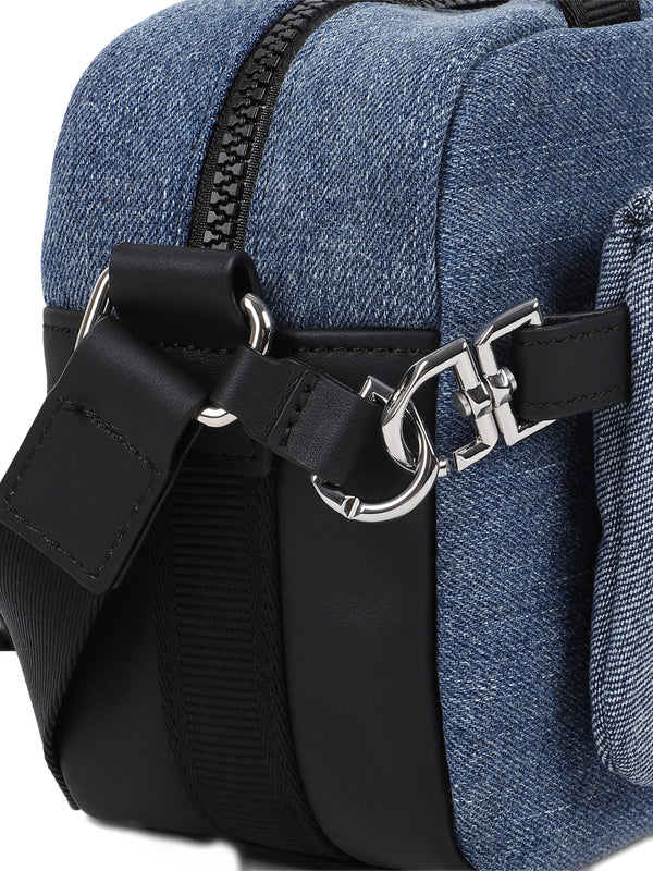 Borsa a tracolla in denim