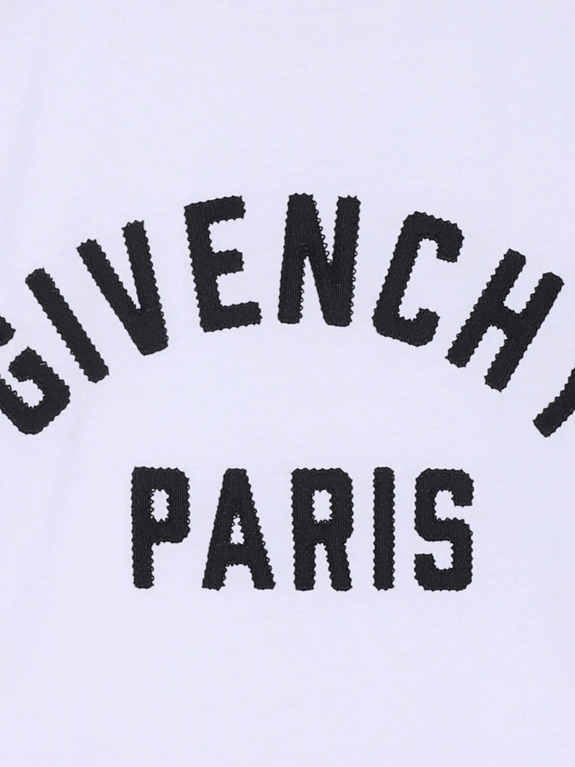 T-shirt with Givenchy Paris embroidery