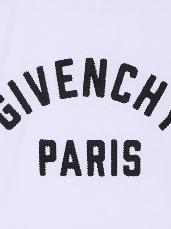 T-shirt con ricamo Givenchy Paris
