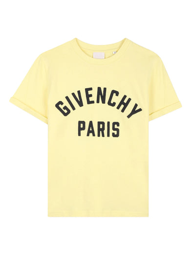 T-shirt with Givenchy Paris embroidery