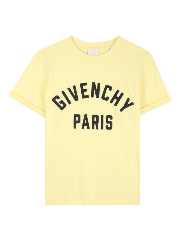 T-shirt con ricamo Givenchy Paris