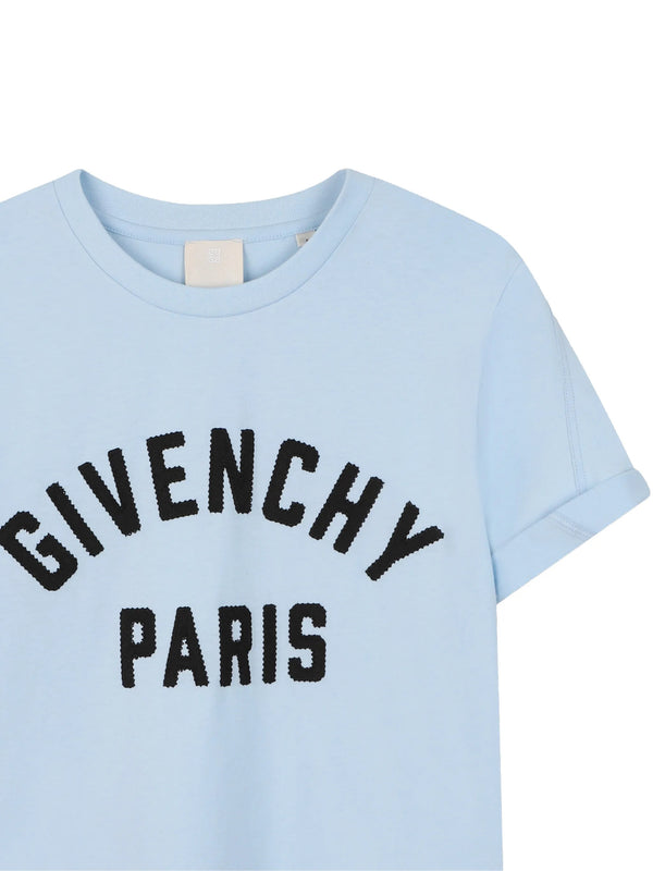 T-shirt with GIVENCHY Paris embroidery