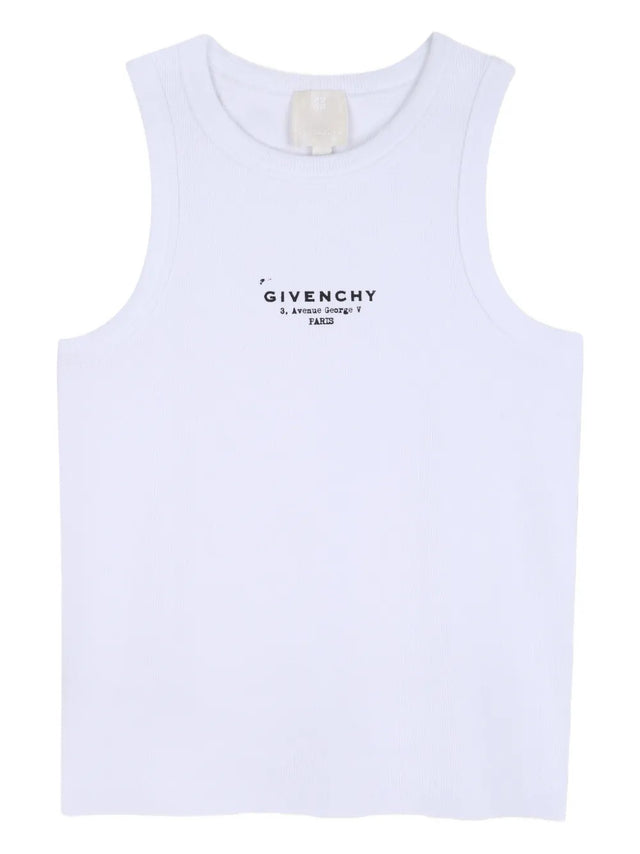 Tank top with Givenchy Paris print