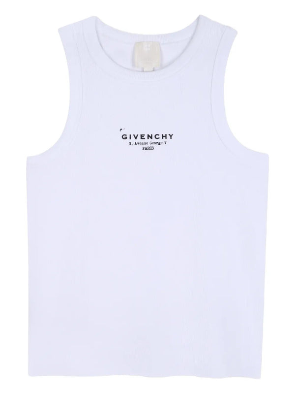 Tank top with Givenchy Paris print
