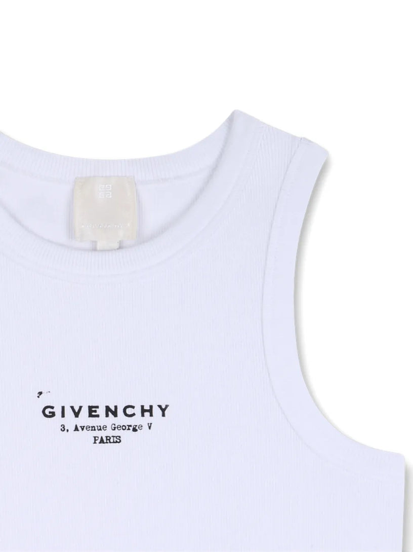 Tank top with Givenchy Paris print
