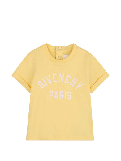 T-shirt with embroidered logo