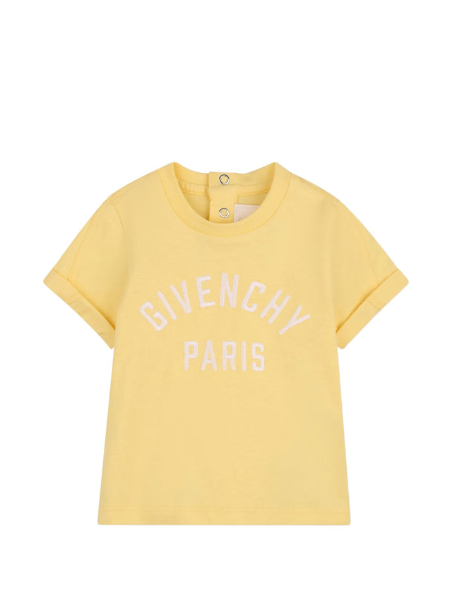 T-shirt with embroidered logo